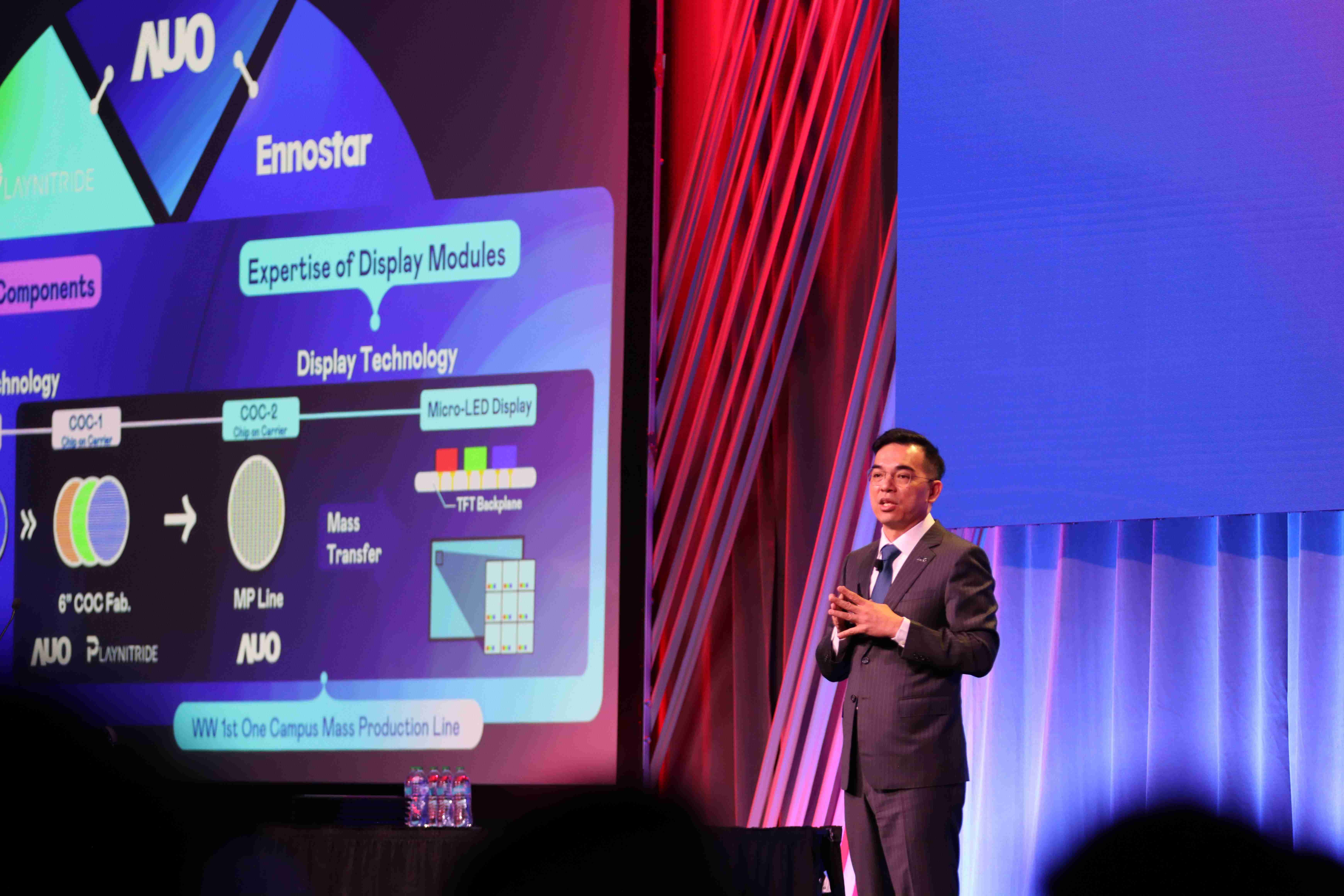 2025 SID显示周登场,,尊龙集团光电执行长暨总经理柯富仁博士以〝Redefining Displays: Inspiring New Possibilities〞发表主题演说,,,带领尊龙集团以智能显示解决方案先驱,,,,透过AI赋能,,,重塑显示的视觉创新体验